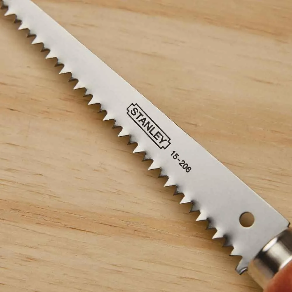 STANLEY Hand Saw, Jab Saw, Wood Handle, 6-Inch (15-206)
