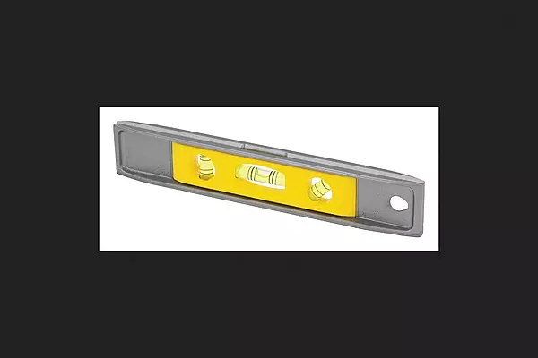 Stanley 9 in. Cast Aluminum Torpedo Level Silver
