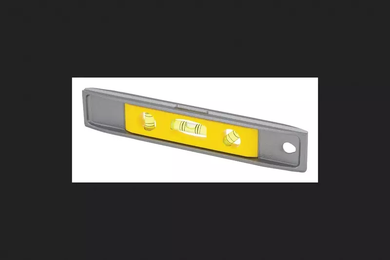 Stanley 9 in. Cast Aluminum Torpedo Level Silver