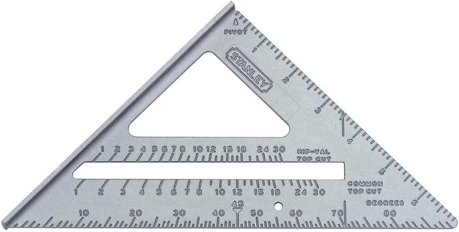 Stanley Aluminum Angle Rafter Carpenter's Quicksquare