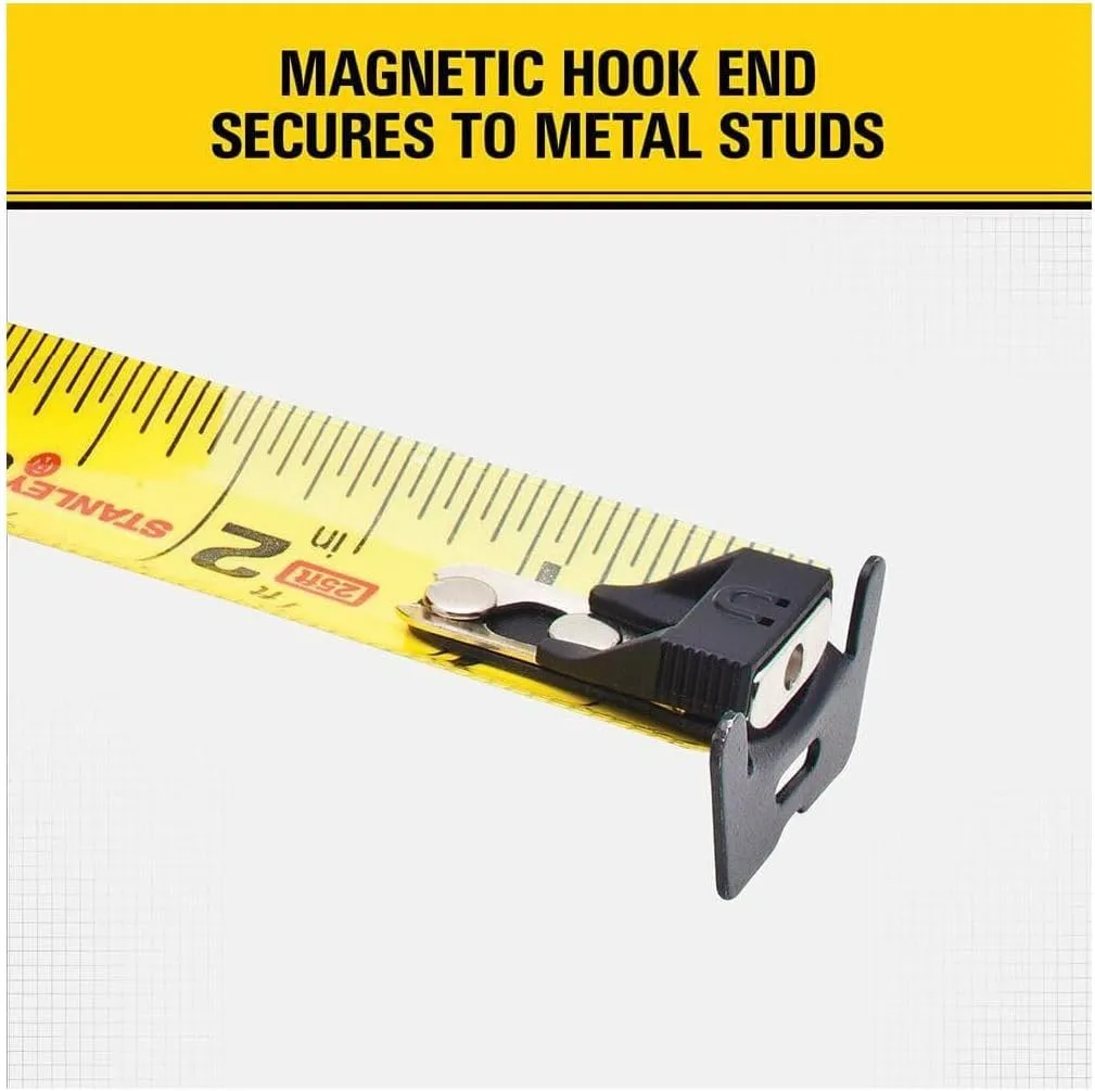Stanley FMHT33865S FATMAX 25' Magnetic Tape 7.6 m