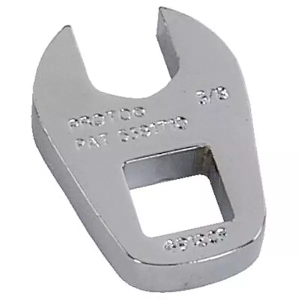 3/8" Drive Crowfoot Wrench 19 mm Open End