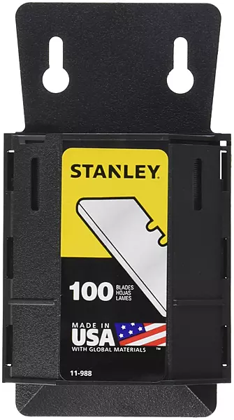 Stanley Holding Notches Mount 0.03 In. Round Point Safety Blade -100/pack