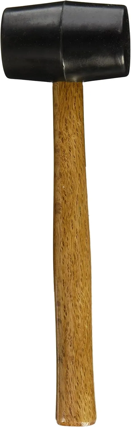 STANLEY Rubber Mallet, 16-oz (51-104) 16-Ounce Multi
