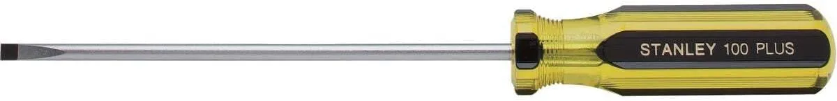 STANLEY 100+ Screwdriver 3/16in CAB Tip 6in