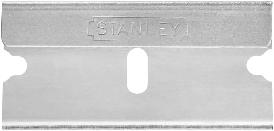 STANLEY Razor Blades, Single Edge, 1-1/2-Inch, 100-Pack (11-515)