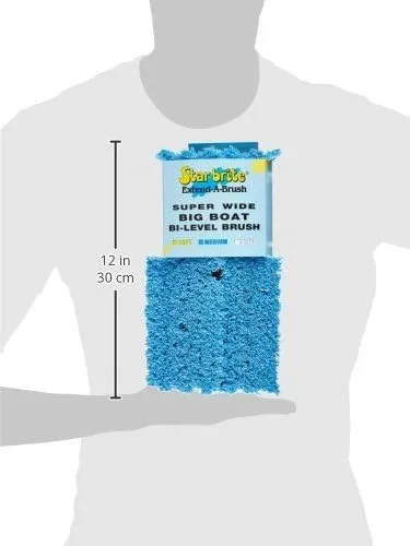 STAR BRITE Big Boat Bi-Level 10-Inch Brush
