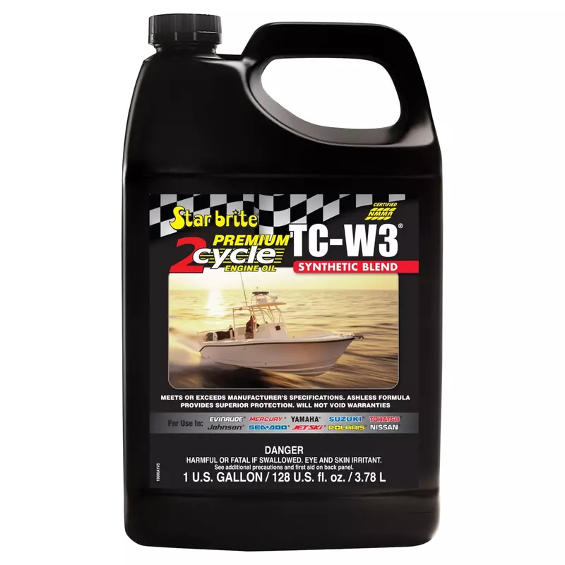 STAR BRITE Premium 2-Cycle Engine Oil TC-W3 - 1 Gallon