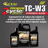 STAR BRITE Premium 2-Cycle Engine Oil TC-W3 - 1 Gallon