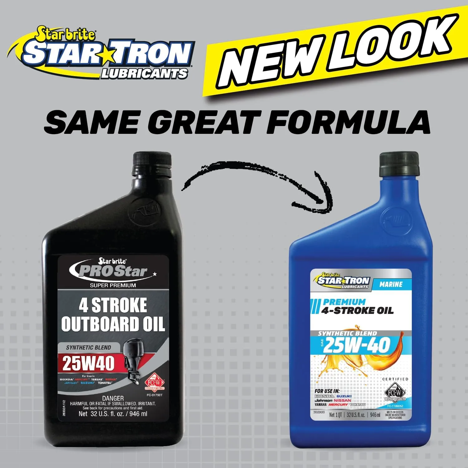 STAR BRITE Super Premium Synthetic Blend 4-Stroke Marine Oil - 32 oz