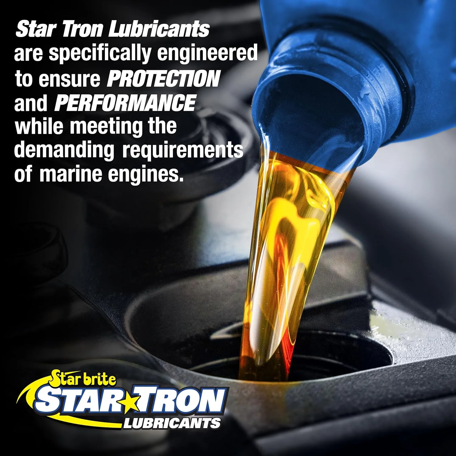 STAR BRITE Super Premium Synthetic Blend 4-Stroke Marine Oil - 32 oz