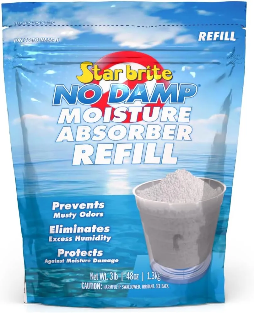 STAR BRITE 85450 48 oz No Damp Resealable Refill Bag
