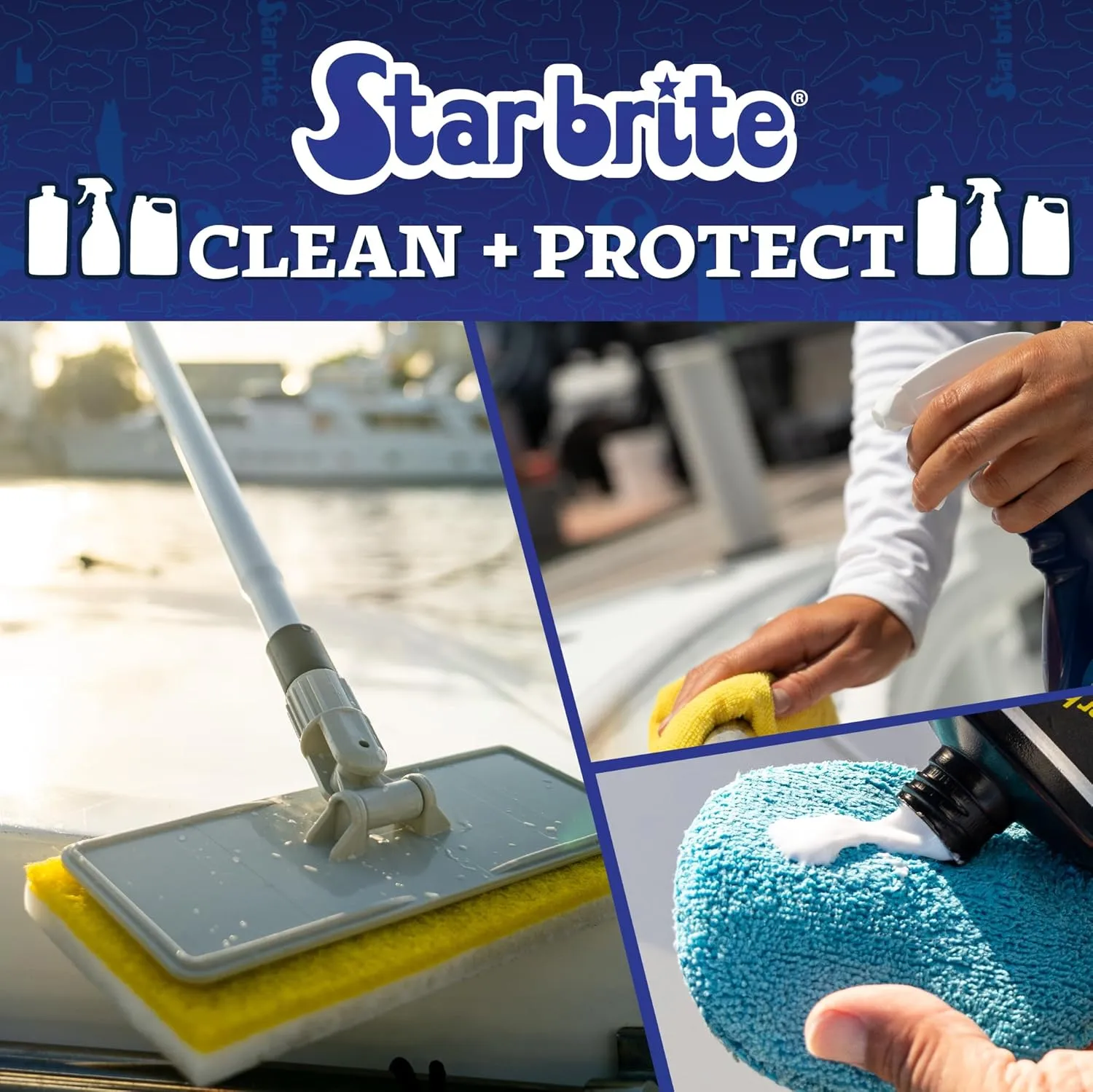 STAR BRITE RV Wash & Wax One-Step Concentrated Cleaner with PTEF