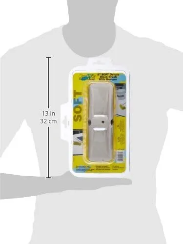 STAR BRITE 8" Deluxe Wash Brush Head - Dual Connections