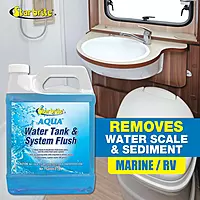 STAR BRITE Aqua Water Tank & System Flush - Deep Cleans & Deodorizes Fresh Water Tanks & Entire Drinking Water System - Ideal for Boats & RVs Coming Out of Storage 1 GAL (032300)