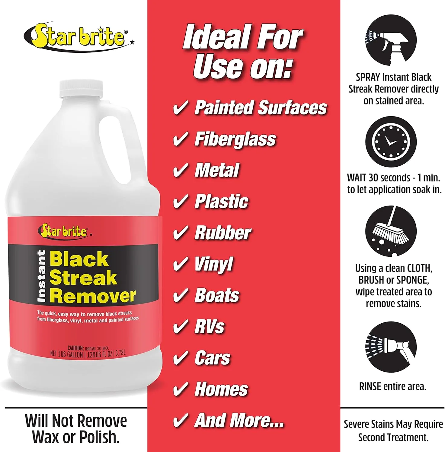 STAR BRITE Instant Black Streak Remover (1-Gallon)
