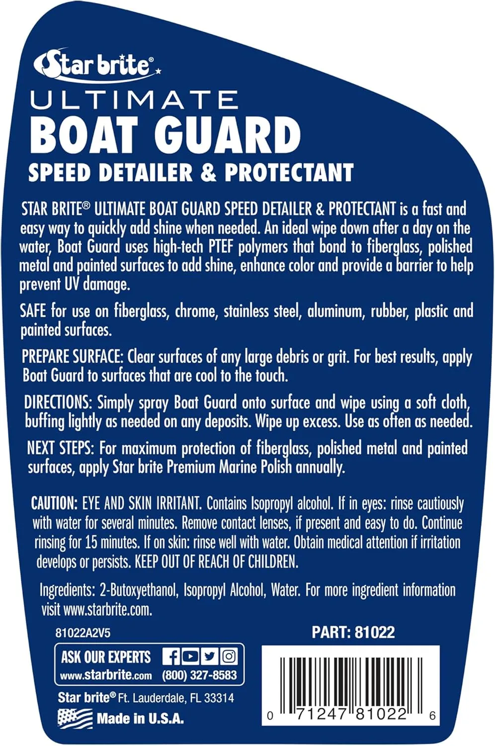 Star Brite Boat Guard Speed Detailer and Protectant, 22 Oz.