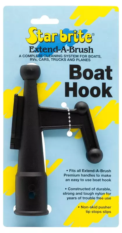 Star brite Extend-A-Brush Boat Hook Attachment - Black, Glass-reinforced Nylon