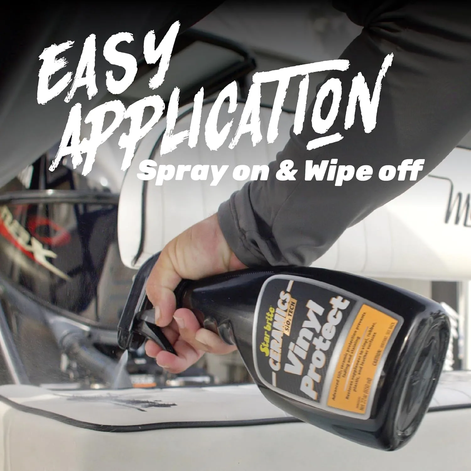 STAR BRITE Ceramics Vinyl Protect - Ultimate Upholstery & Vinyl Protection, SiO2 Infused