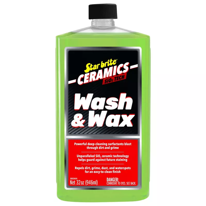 STAR BRITE Ceramic Wash & Wax, Watermelon Scent, 32 oz (203532)