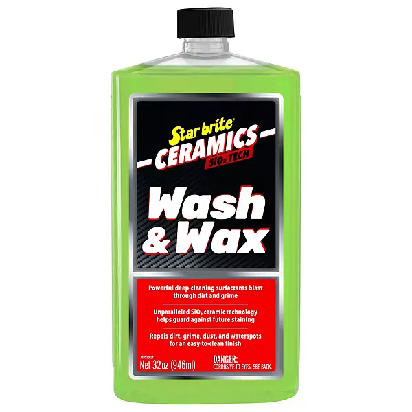 STAR BRITE Ceramic Wash & Wax, Watermelon Scent, 32 oz (203532)