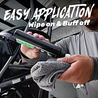 STAR BRITE Ceramics Wax & Seal, Green Apple, SiO2 Protection, 16 oz (204116)