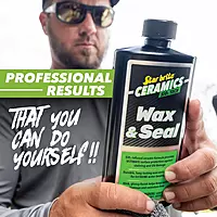 STAR BRITE Ceramics Wax & Seal, Green Apple, SiO2 Protection, 16 oz (204116)