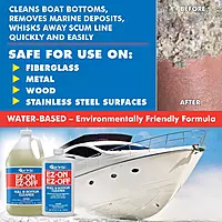E-Z On E-Z Off Boat Bottom Hull Cleaner, 32 oz Standard Packaging