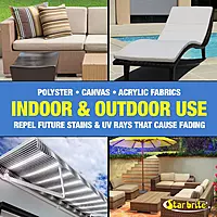 STAR BRITE Ultimate Fabric Clean Spray - Clean All Outdoor Fabrics + Remove Odor - Bleach Free Formula Won't Damage or Fade Color - 32 OZ (092132)