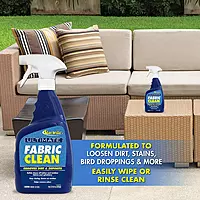 STAR BRITE Ultimate Fabric Clean Spray - Clean All Outdoor Fabrics + Remove Odor - Bleach Free Formula Won't Damage or Fade Color - 32 OZ (092132)
