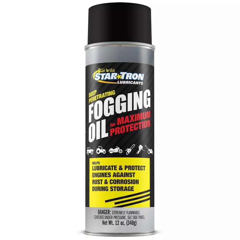 STAR BRITE Fogging Oil - Professional Grade - Maximum Protection for All Engines in Seasonal or Long-Term Storage 12 oz Spray