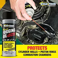 STAR BRITE Fogging Oil - Professional Grade - Maximum Protection for All Engines in Seasonal or Long-Term Storage 12 oz Spray