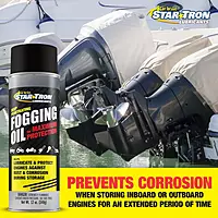 STAR BRITE Fogging Oil - Professional Grade - Maximum Protection for All Engines in Seasonal or Long-Term Storage 12 oz Spray