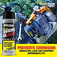 STAR BRITE Fogging Oil - Professional Grade - Maximum Protection for All Engines in Seasonal or Long-Term Storage 12 oz Spray