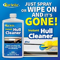 STAR BRITE Instant Hull Cleaner - Remove Stains & Scum Lines - 32 Ounces