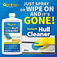 STAR BRITE Instant Hull Cleaner - Remove Stains & Scum Lines - 32 Ounces