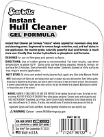 STAR BRITE Instant Hull Cleaner - 32 Oz Gel Spray - Removes Stains & Scum Lines