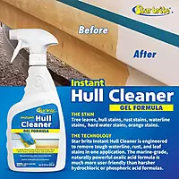 STAR BRITE Instant Hull Cleaner - 32 Oz Gel Spray - Removes Stains & Scum Lines