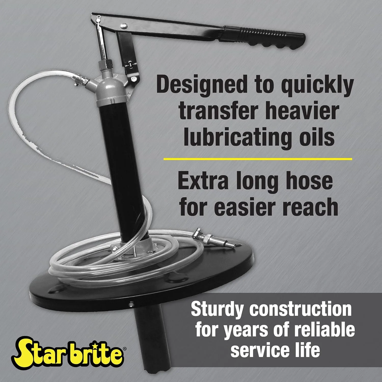 Star Brite Lower Unit Pail Pump with 96" Hose