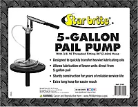 Star Brite Lower Unit Pail Pump with 96" Hose