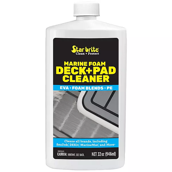 STAR BRITE Marine Foam Deck+Pad Cleaner – For EVA, PE, SeaDek®, DEKit®, MarineMat® 32 OZ