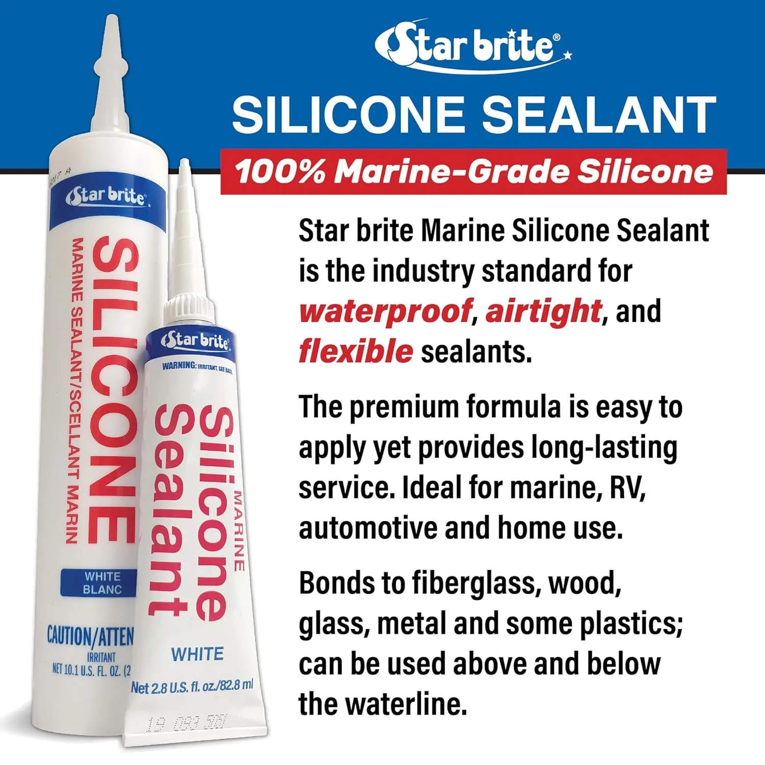STAR BRITE Marine Silicone Sealant