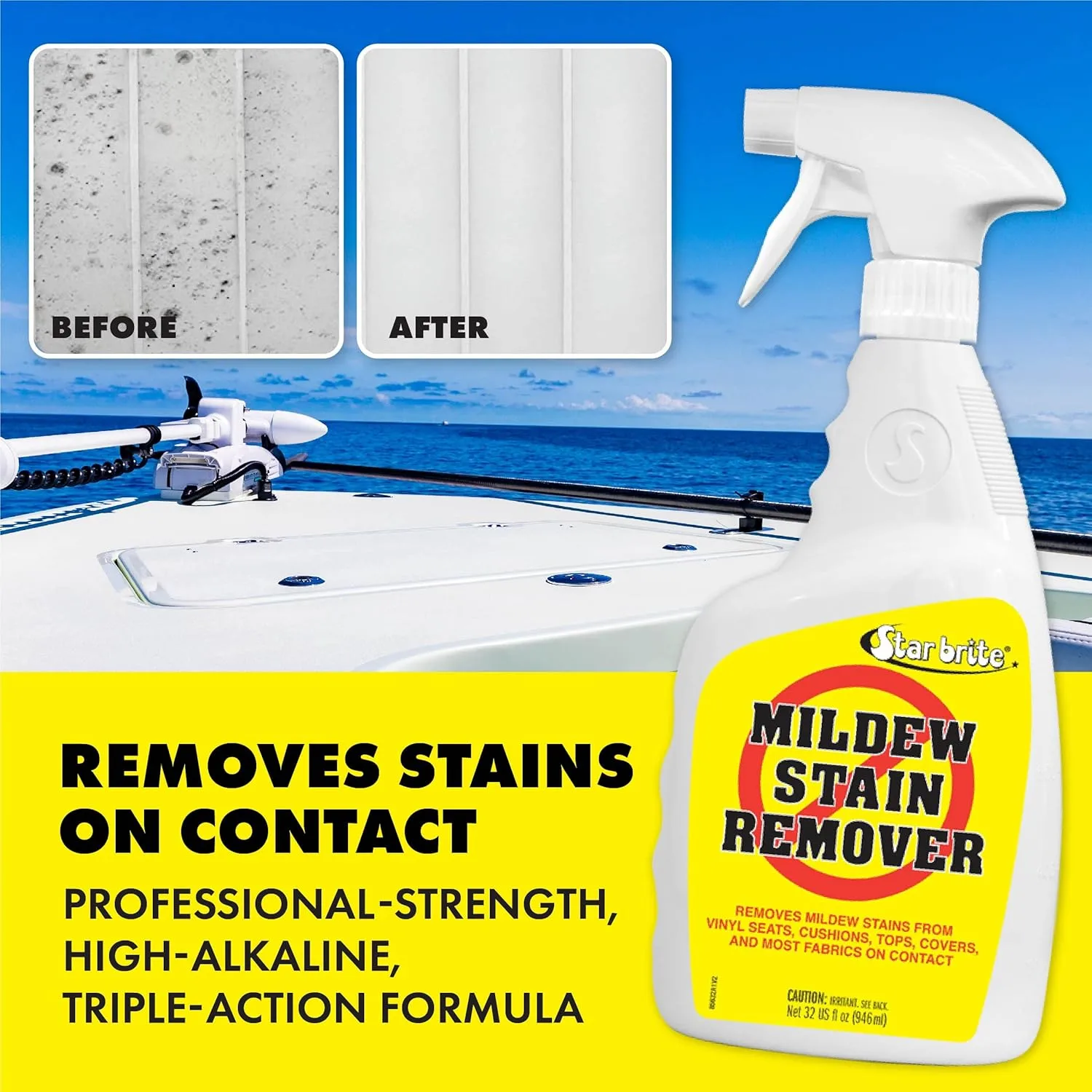 STAR BRITE Mold & Mildew Stain Remover + Cleaner