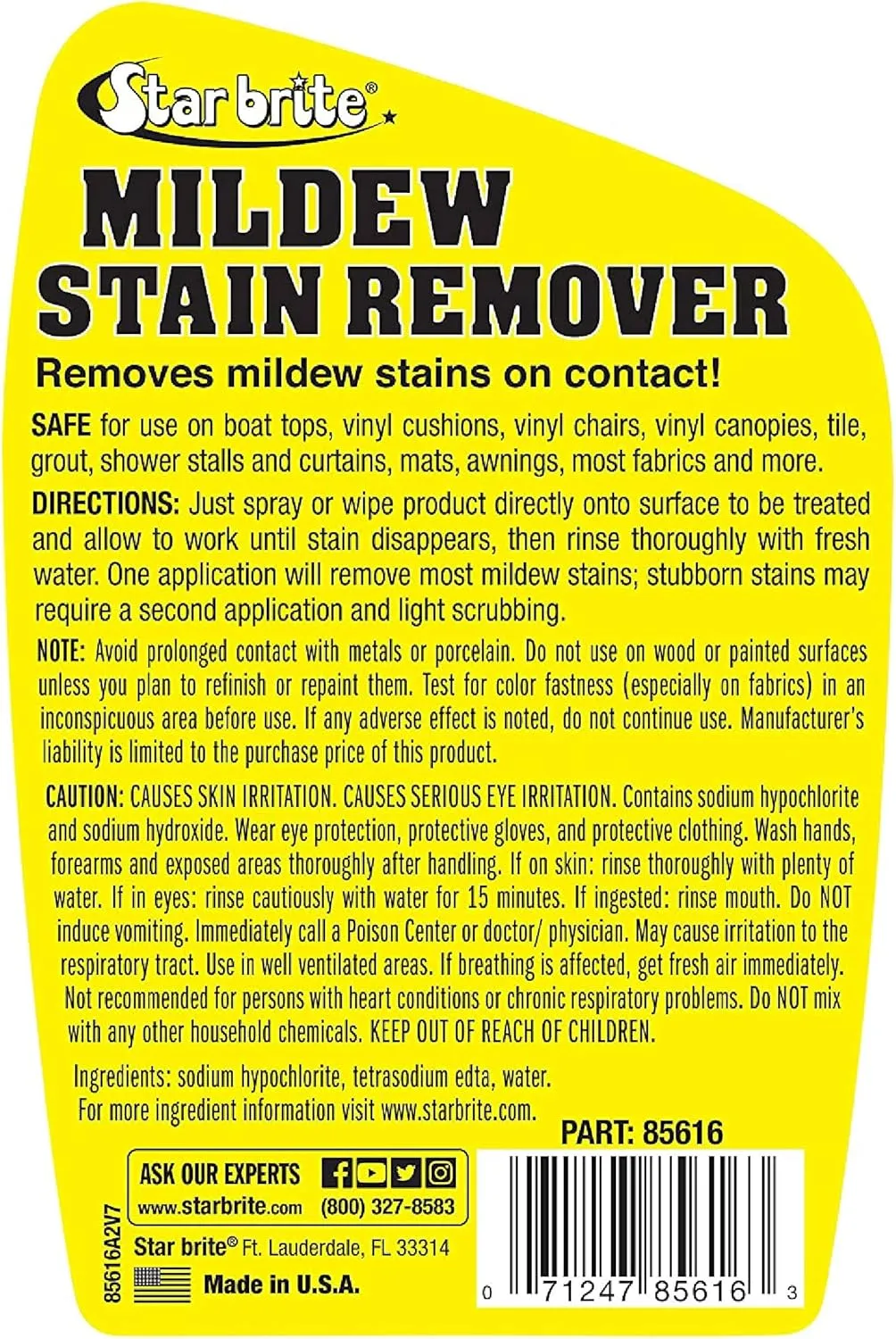 STAR BRITE Mold & Mildew Stain Remover + Cleaner