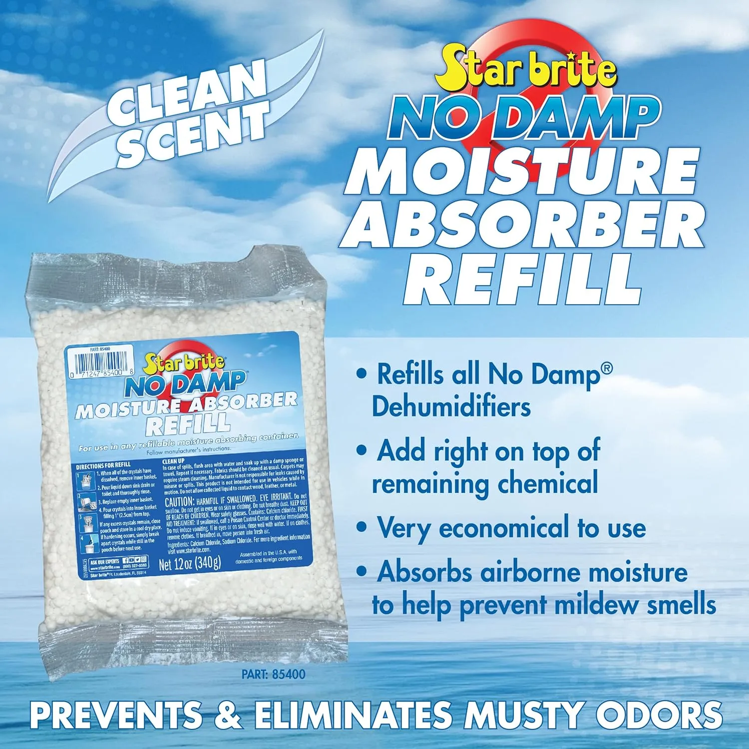 STAR BRITE No Damp Moisture Absorber & Dehumidifier
