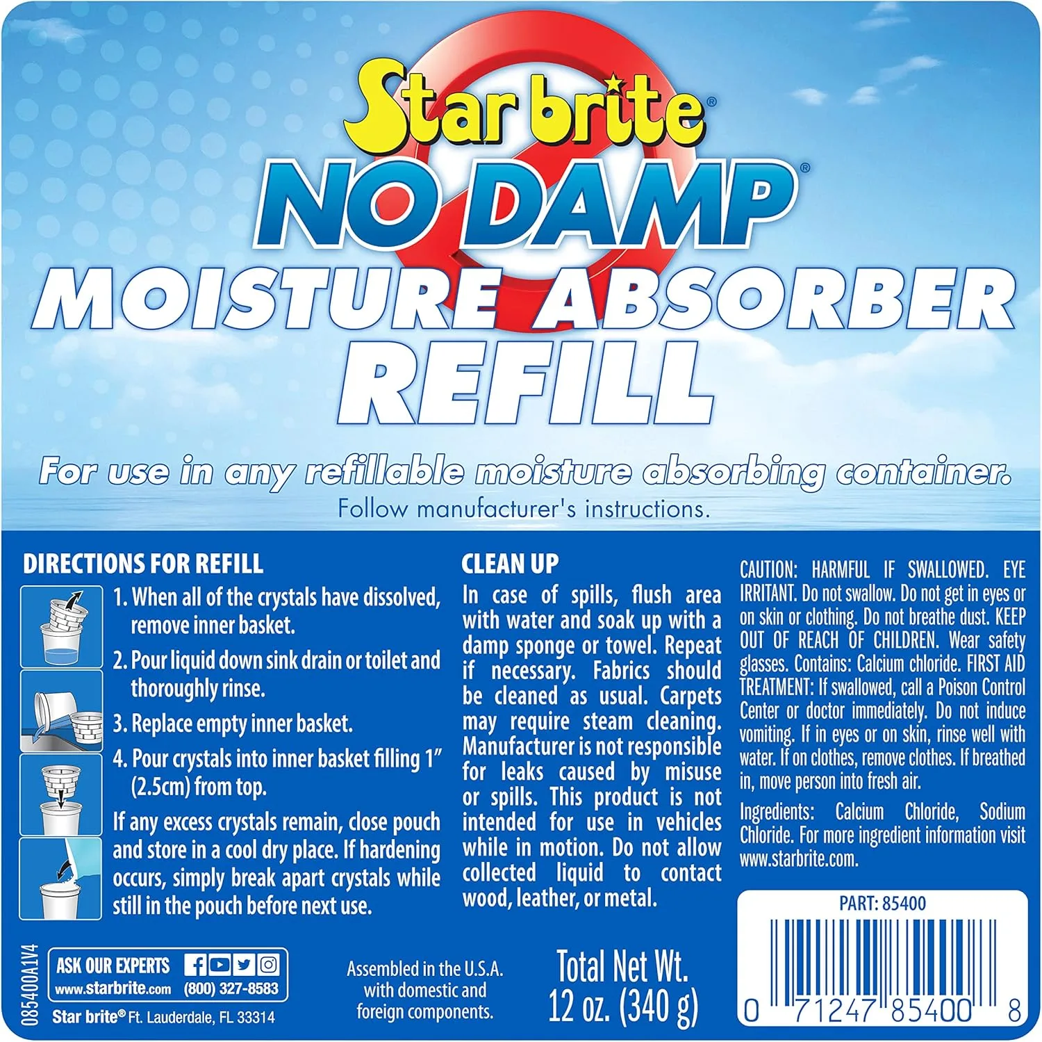 STAR BRITE No Damp Moisture Absorber & Dehumidifier