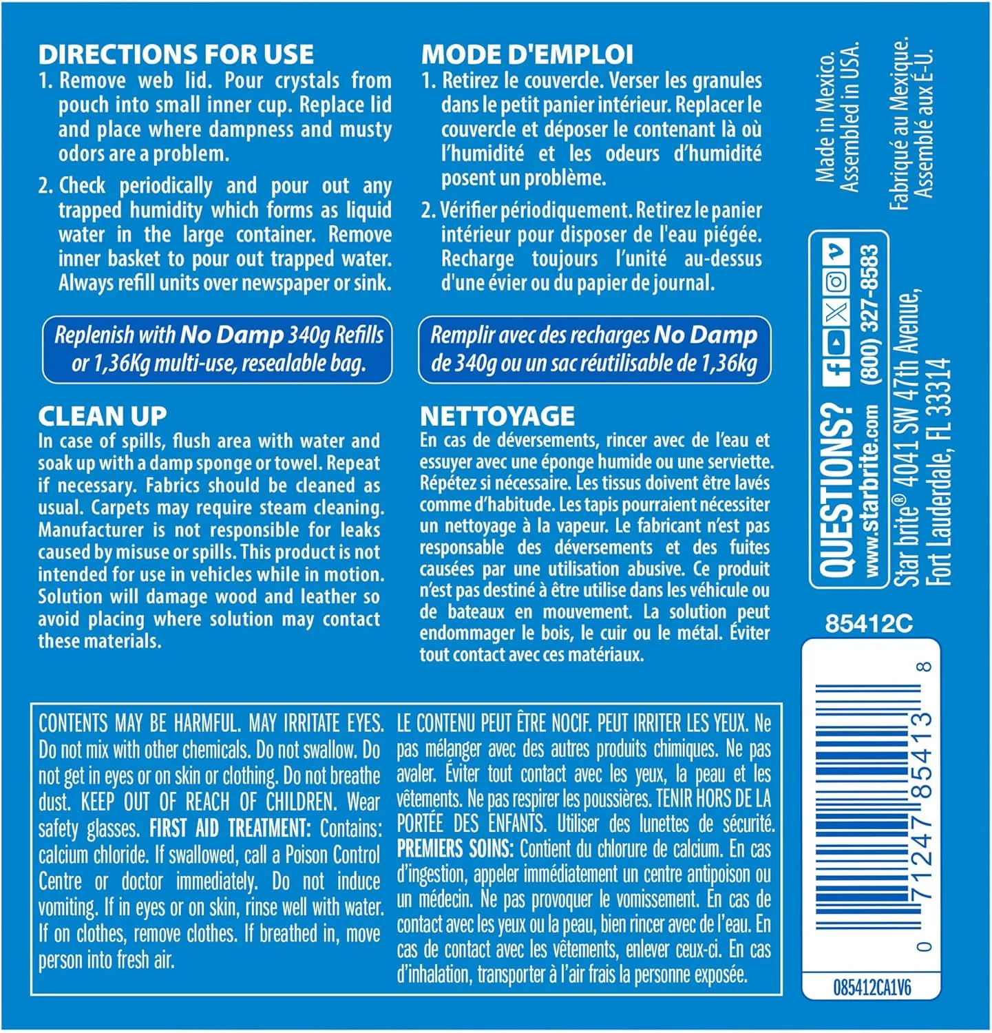 STAR BRITE No Damp Dehumidifier (12-Ounce)