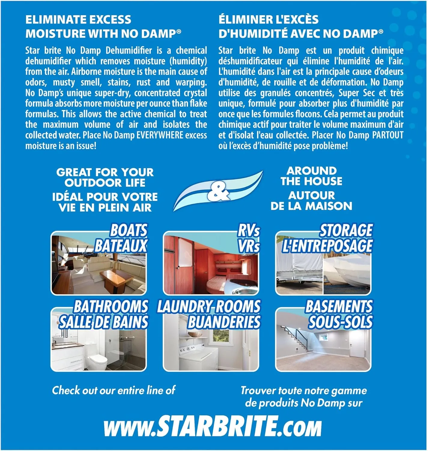 STAR BRITE No Damp Dehumidifier (12-Ounce)