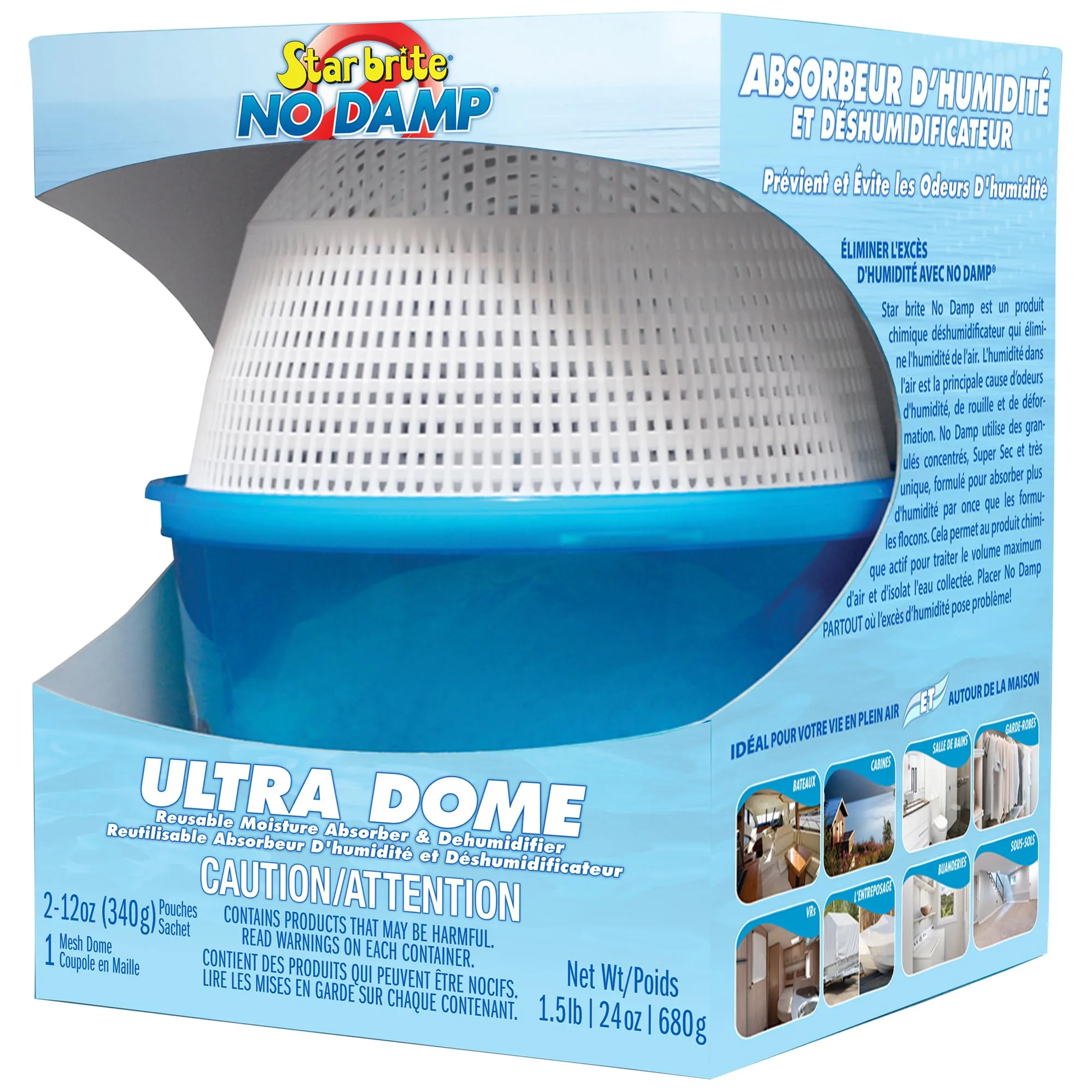 STAR BRITE No Damp Dehumidifier Bucket - 24 OZ (085460)