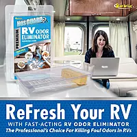 STAR BRITE NosGUARD SG RV Odor Eliminator – Deep Penetrating Vapor System, Twin Pack 10G (079950)